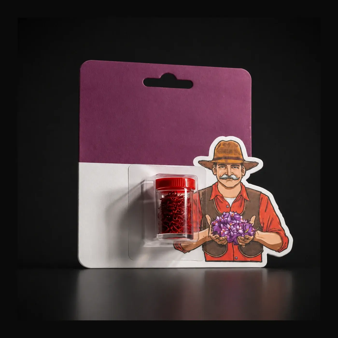 Mini Saffron single blister pack