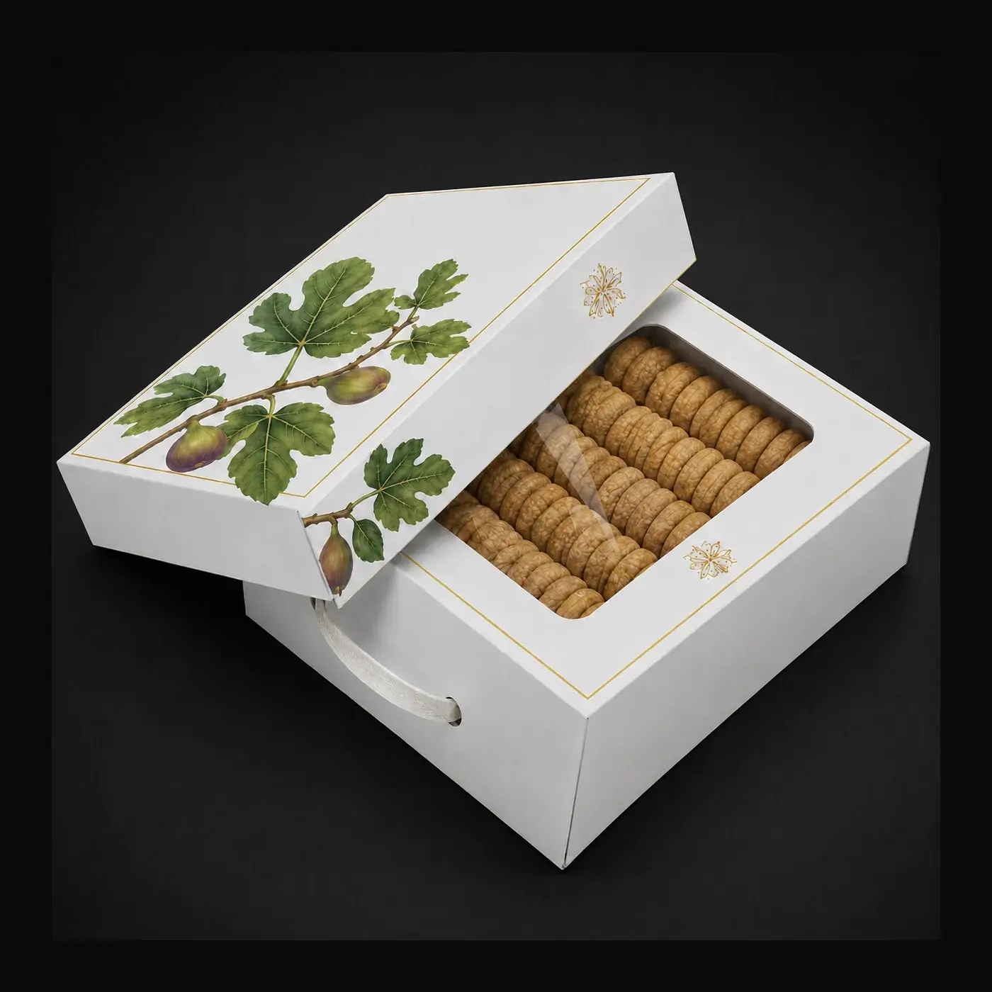 Turkish Aydin dried figs bulk box
