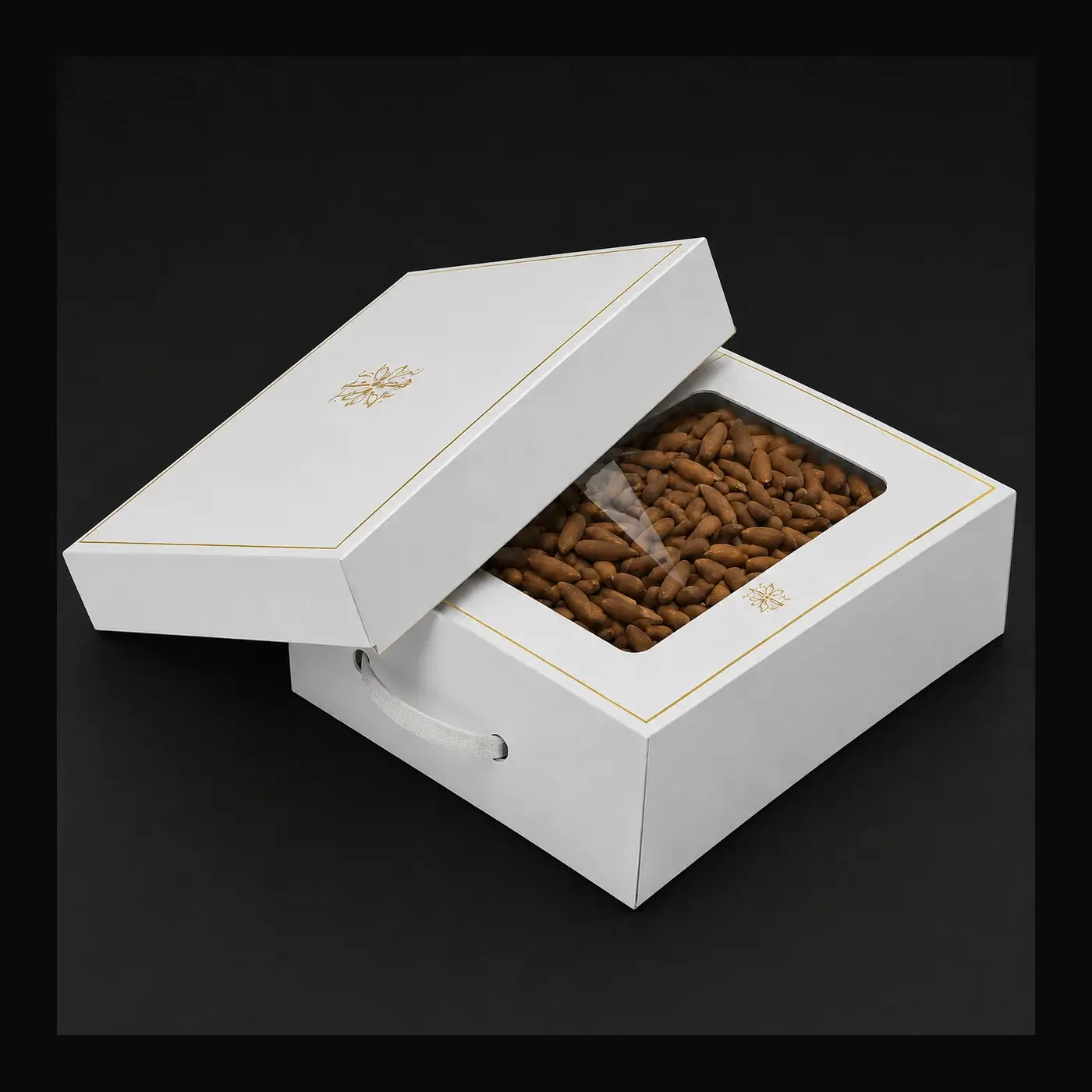Afghan Chilgoza pine nuts bulk box